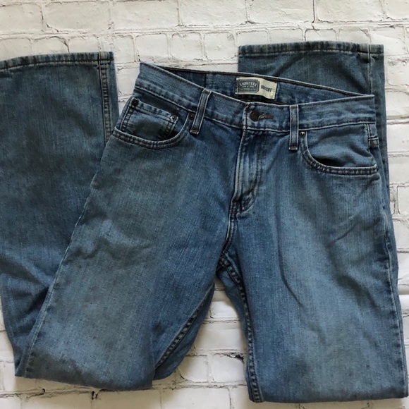 levi signature bootcut jeans mens